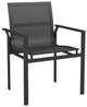 Homecrest™ Outdoor Living Customizable Allure Mesh Aluminum Outdoor Dining Stackable Chair-0