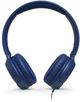 JBL® Tune 500 Blue On-Ear Headphones-1