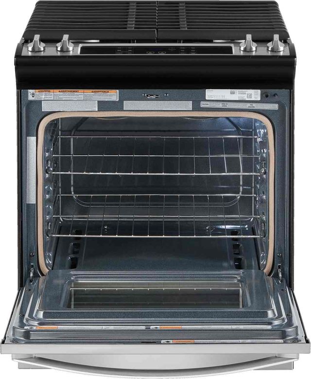 Whirlpool® 30" Stainless Steel Slide-In Gas Range with Frozen Bake™ Technology-1