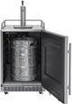 Silhouette® 6.51 Cu. Ft. Stainless Steel Outdoor Built In Keg Cooler-2