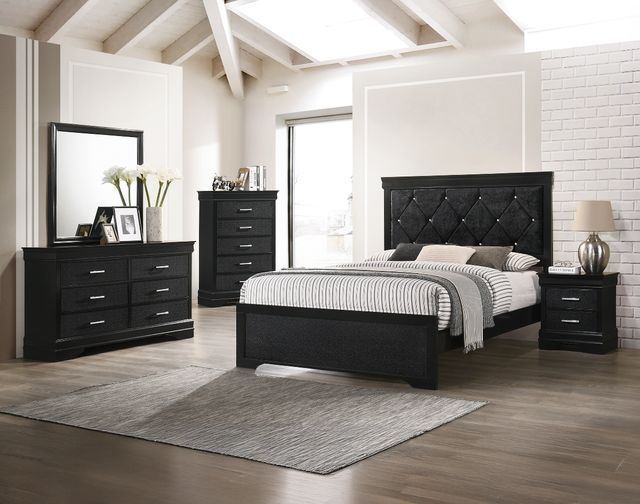 Crown Mark Amalia Black Dresser-1