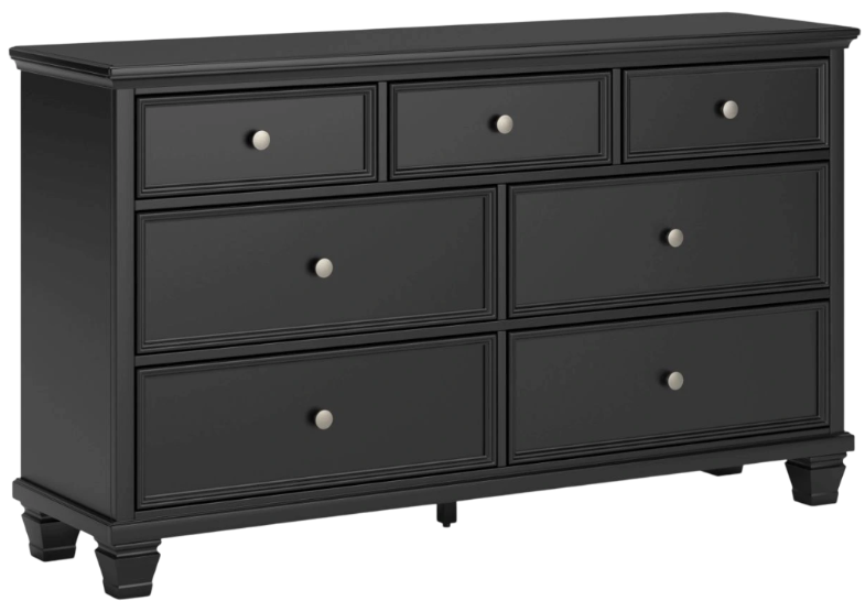 Signature Design by Ashley® Lanolee Black Dresser | Pruitt's Fine