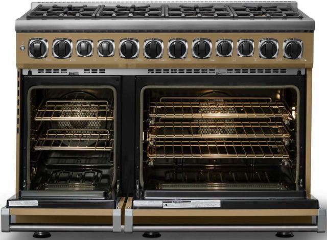 Viking® 7 Series 48'' Golden Hour Sealed Burner Pro Style Dual Fuel Range-1