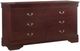 American Wholesale Furniture Louis Philippe Martini Cherry Dresser-0