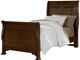Vaughan-Bassett French Market French Cherry Twin Sleigh Bed-0