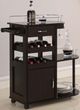 Coaster® Transitional Cappuccino Serving Cart-0