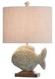 Stylecraft Nemo Blue/White Table Lamp -1