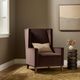 Four Hands Savita Surrey Cocoa Wing Chair-1