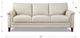 Amax Leather® Westcott Vanilla Sofa-1