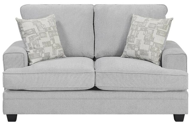 Homelegance® Sarah Stone Gray Loveseat-2