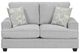 Homelegance® Sarah Stone Gray Loveseat-2