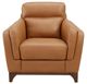 Leather Italia™ Savino Hartford Saddle Toffee Chair-0