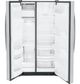 GE® 36" 25.3 Cu. Ft. Fingerprint Resistant Stainless Steel Side by Side Refrigerator-1