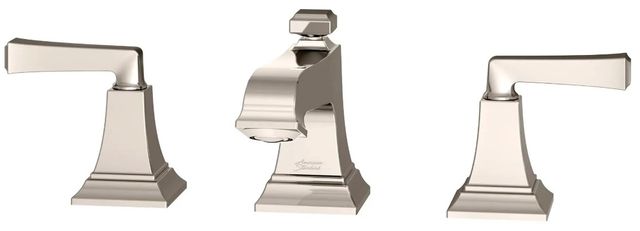 American Standard Town Square® S Polished Nickel 8" Widespread 2-Handle Bathroom Faucet with Lever Handles-1