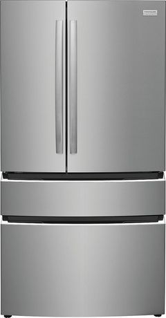 Frigidaire Gallery® 36 in. 27.2 Cu. Ft. Smudge-Proof® Stainless Steel French Door Refrigerator