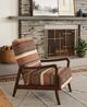 Best® Home Furnishings Field and Stream Rybe Dark Walnut/Sunset Accent Chair-0