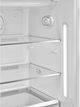 Smeg 24" 9.5 Cu. Ft. Matte Ruby Red Compact Refrigerator-2