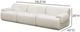 TOV Furniture Zenith Cream Modular Sofa-2