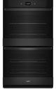 Whirlpool® 27" Black Double Electric Wall Oven-0