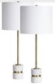 Renwil® Talulla 2-Piece Natural White Table Lamp Set-0