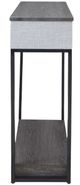 Signature Design by Ashley® Sethlen Black/Gray Console Sofa Table with Speaker-2