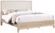 Winners Only® Westfield Sand/White King Upholstered Panel Bed-0