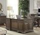 aspenhome® Arcadia Truffle 72" Executive Desk-4