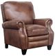 BarcaLounger® Briarwood Wenlock Tawny Leather Manual Recliner-0