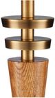 Currey & Company Woodville Brown/Classic Honey Table Lamp-3