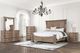 Furniture of America® Seven Oaks Weathered Oak King Bed-3
