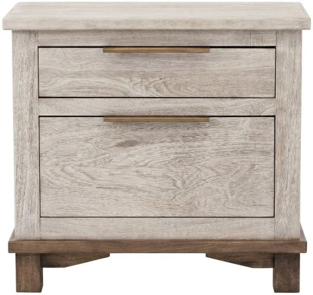 International Furniture Direct Golden Loft Gray Nightstand-3