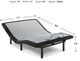 Sierra Sleep® By Ashley® Head-Foot Model Best California King Adjustable Base-2