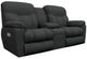 La-Z-Boy® Morrison Indigo Power Reclining Loveseat with Console, Headrest, and Lumbar-0