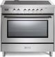 Verona® Prima 36" Stainless Steel Pro Style Electric Range-0