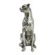 A & B Home Silver 5" Sitting Leopard-1