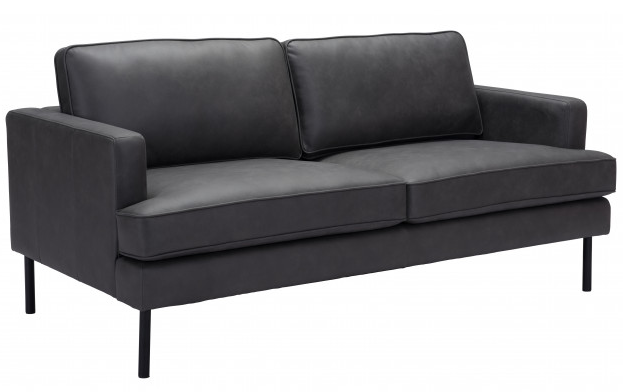 Zuo® Modern Decade Vintage Gray Sofa-0