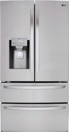 LG 36 in. 27.8 Cu. Ft. Stainless Steel French Door Refrigerator