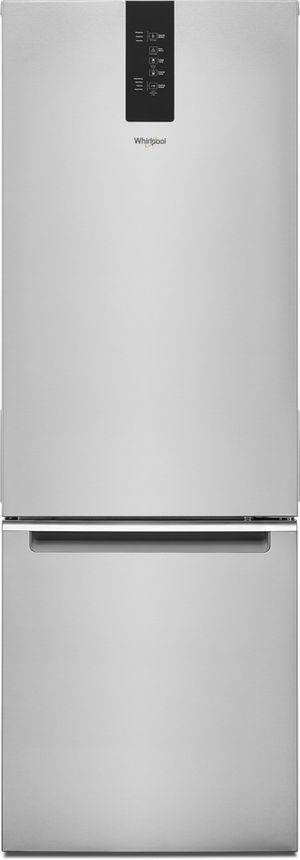 Whirlpool® 12.9 Cu. Ft. Fingerprint-Resistant Stainless Bottom Freezer Refrigerator
