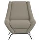 International Furniture Direct Tyne Black/Gray Chair-1