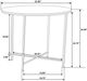 Coaster® Ellison 2-Piece White Top Occasional Table with Gold Base Set-3
