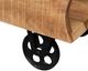 Liberty Furniture Danley Weathered Brown Accent Bar Trolley-3