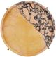 Currey & Company Freya Brown Purple Breccia Accent Table with Brass Base-3