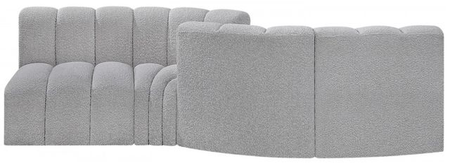 Meridian Furniture Arc 4-Piece Gray Sectional-1