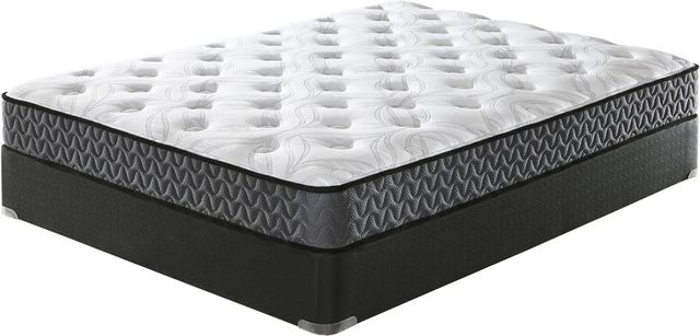 Sierra Sleep® by Ashley® 8" Bonnell Hybrid Firm Tight Top Queen Mattress in a Box-2