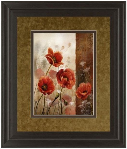 Classy Living Conrad Knutsen Wild Poppies Il 40" Wall Art-0