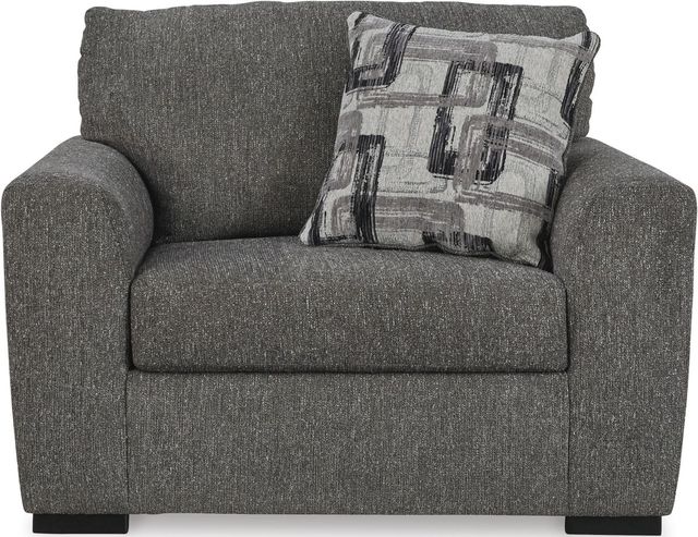 Signature Design by Ashley® Gardiner Pewter Oversized Chair-2
