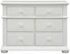 Liberty Furniture Summer House Oyster White 6-Drawer Dresser-2