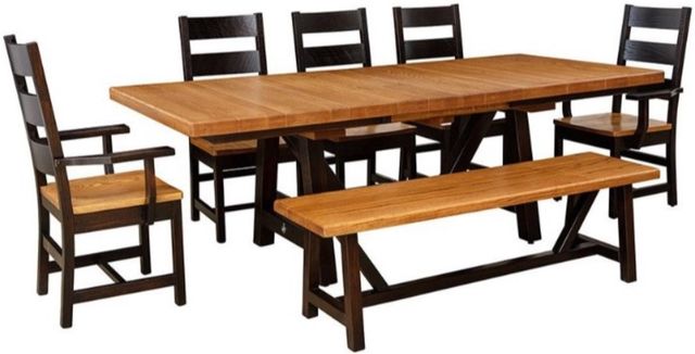 Country Classic Collection Customizable Farmstead 48" Bench-2