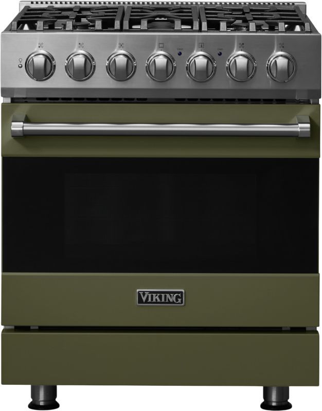 Viking® 3 Series 30" Martini Pro Style Natural Gas Range-0