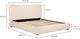 Moe's Home Collection Recharge White King Bed-2